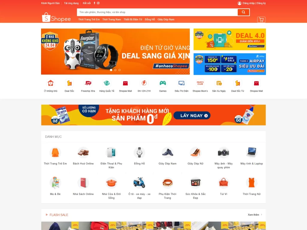 Website Bán Hàng & Thương Mại Điện Tử