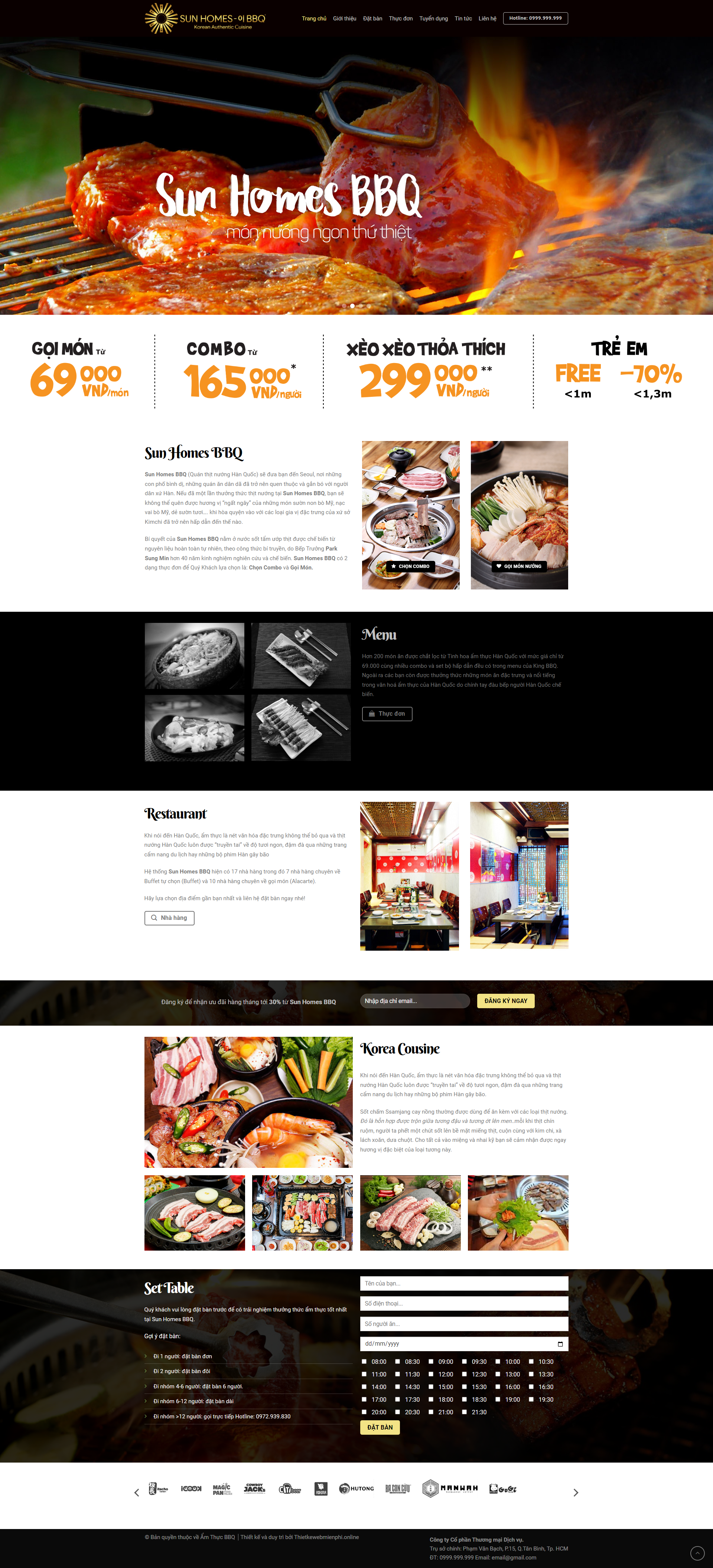 Giao diện website BBQ 1 bbq