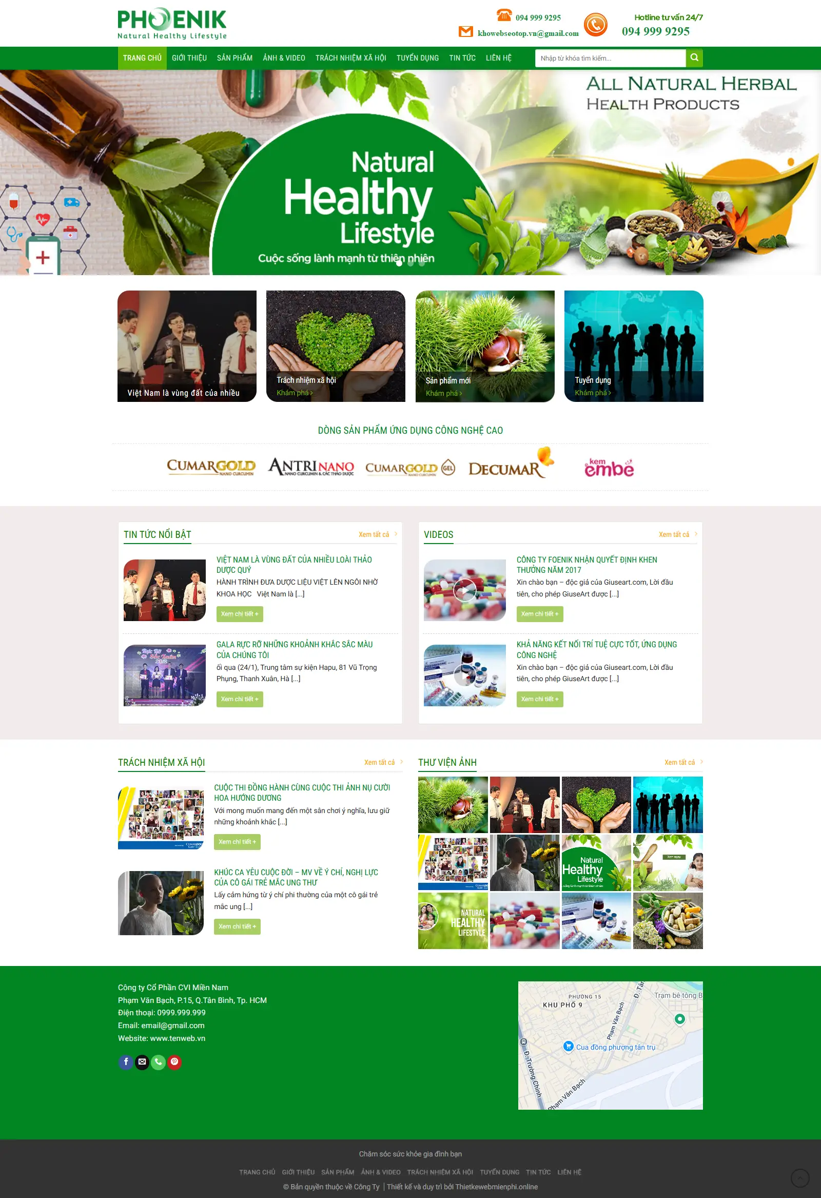 Website Cho Doanh Nghiệp Nhỏ & Startup