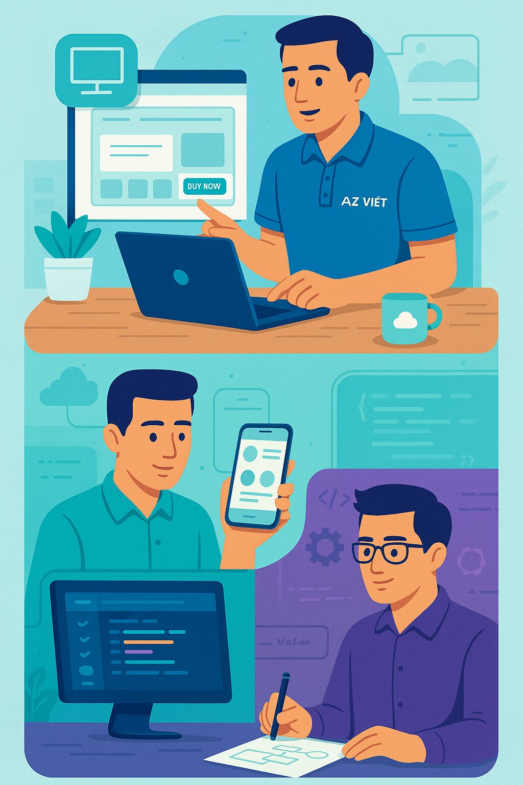 Sản Phẩm Dịch Vụ 2 dich vu lap trinh phan mem