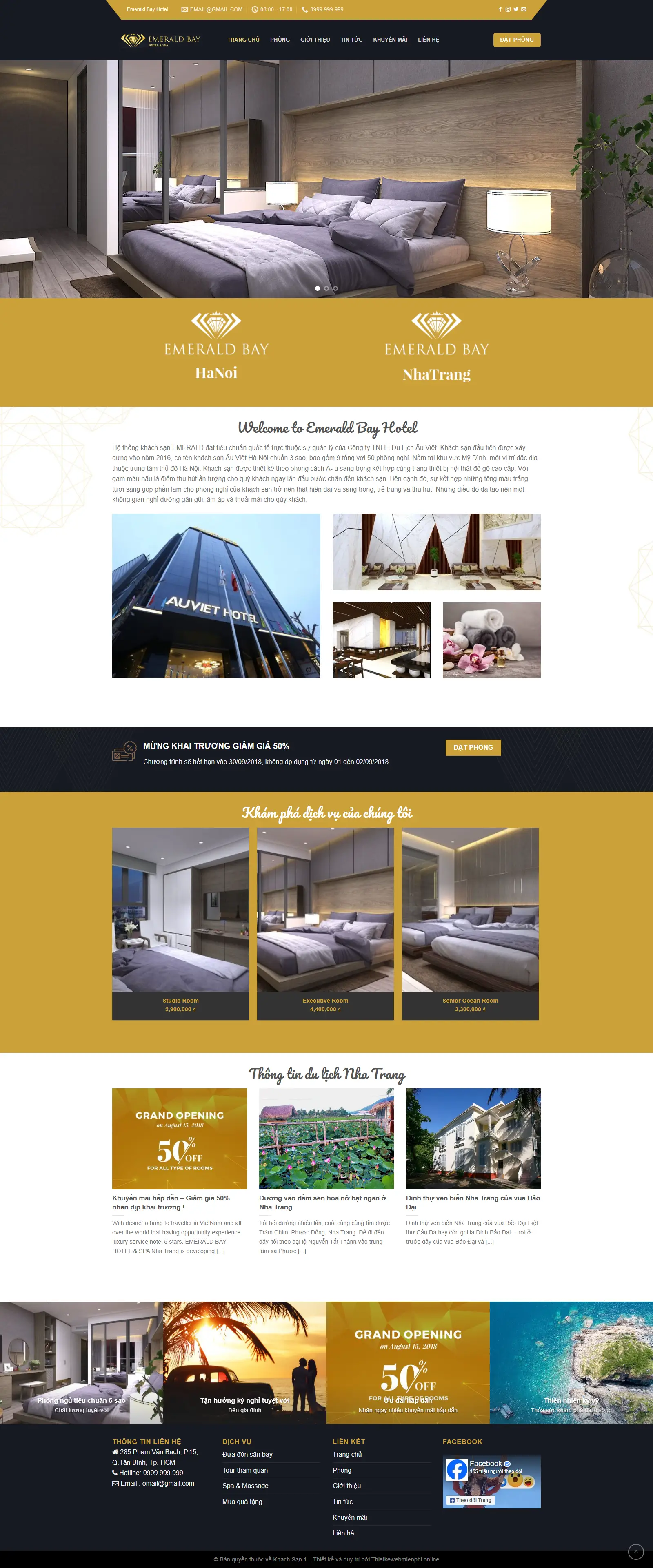 Giao diện website Khách Sạn 01 1 khachsan1