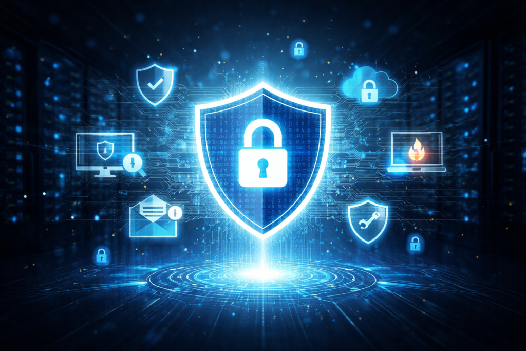 AN NINH MẠNG – NỀN TẢNG BẢO VỆ DOANH NGHIỆP TRONG KỶ NGUYÊN SỐ 1 ChatGPT Image 10 06 53 4 thg 3 2026